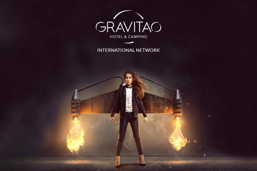 GRAVITAO®, het eerste agentschap gespecialiseerd in hotels en openluchthotels